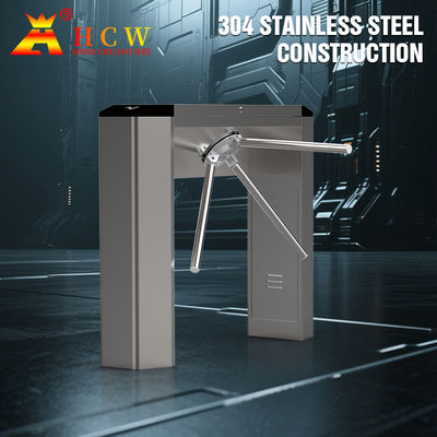 HCW Bridge Type Manual Tripod Turnstile Gate Face Temperature Measurement Recognition