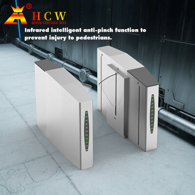 Gym Smart RFID Card  Flap Barrier System Access Control Turnstile Gate