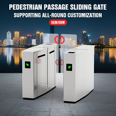 HCW Durable Barrier Turnstile Gate,Corrosion Resistant Sliding Gate System and Durable 304 Stainless Steel Barrier Turnstile Gate