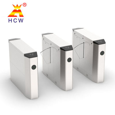 Grueso de la entrada 1.5m m de Wing Gate Turnstile Access Control de la vía rápida
