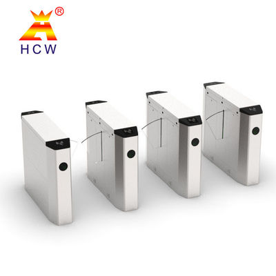 Atención retractable IP54 de Wing Gate Turnstile With Time de la barrera de la aleta