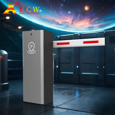 HCW Sistema de estacionamiento automático completo Barrera de boom recta con 1-6m brazo RFID Barrera de boom puerta