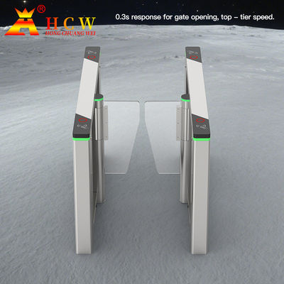 Bidirectional Pass Access Control Face Recognition Turnstile Gate Half Height