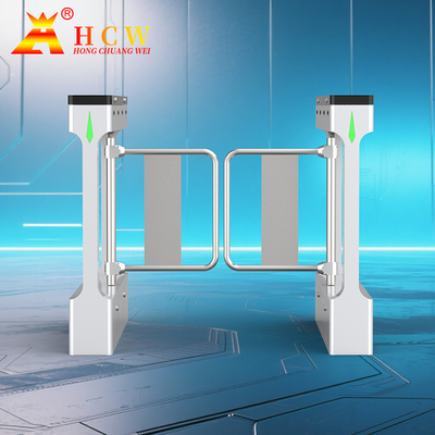 Torniquete basculante HCW con control de acceso biométrico inteligente y reconocimiento facial