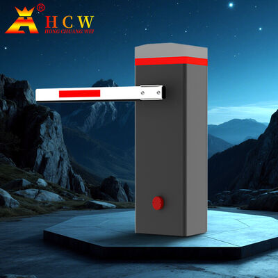 HCW Parking Barrier Gate with Cold Rolled Plate Adjustable Speed and All-Weather Reliability for Durable Access Control