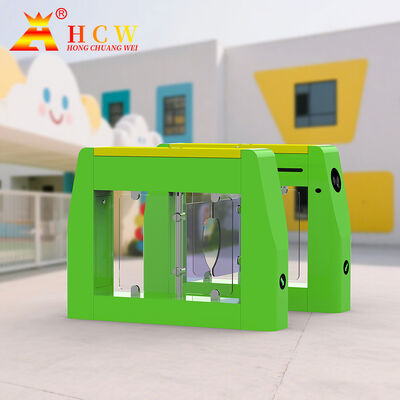 HCW Automatic Turnstile Gate with 600~750mm Passage Width 30~40 people/minute Throughput and 3 Million Trouble-Free Runs