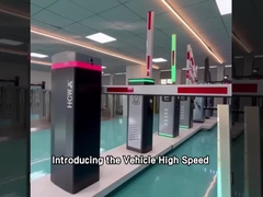 CW253 HCW Puerta de barrera de estacionamiento Motor sin escobillas de alta velocidad de 150W Automático con luz LED para estacionamiento