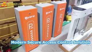 HCW CW421 Puerta batiente inteligente para control de acceso seguro